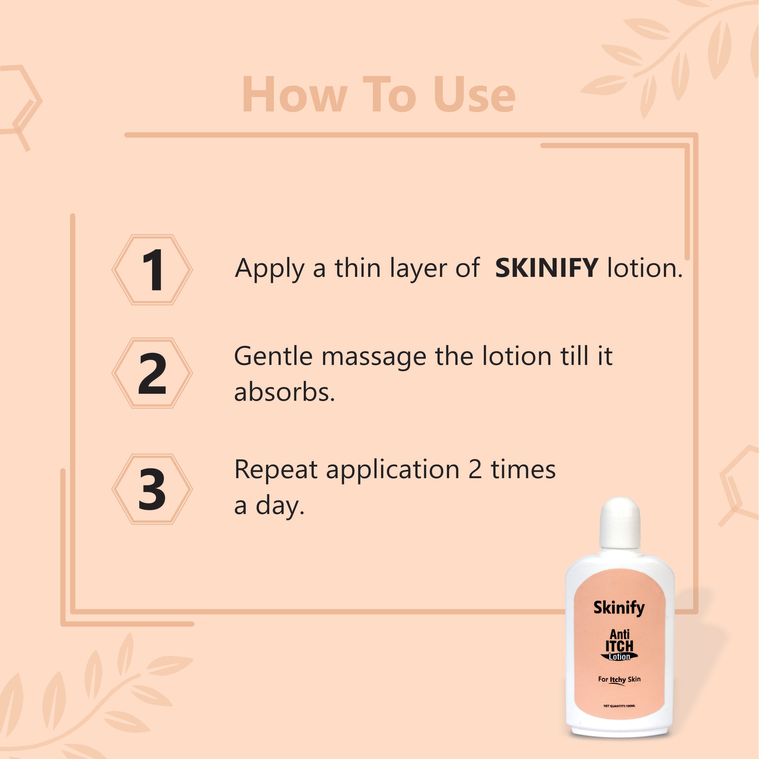 SKINIFY ANTI ITCH LOTION