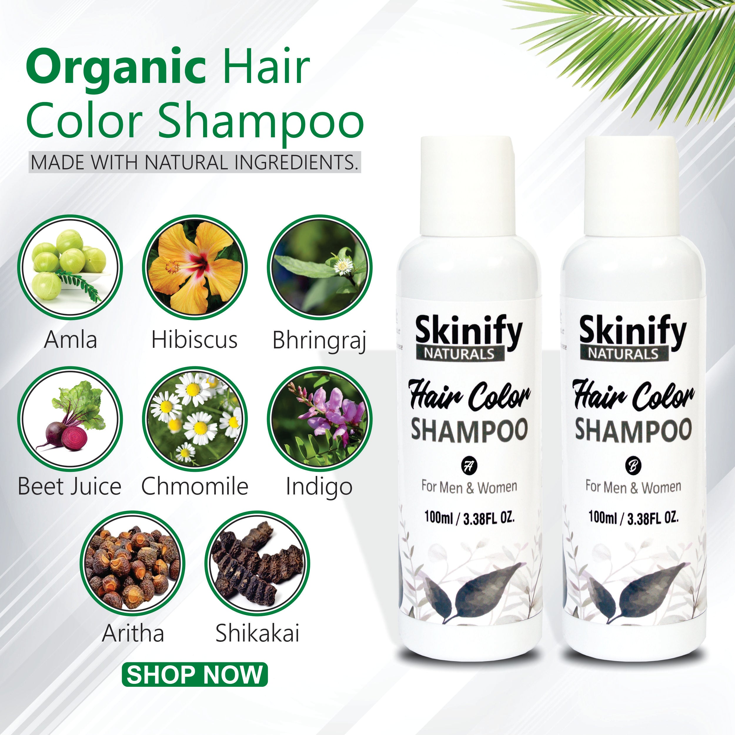 SKINIFY HAIR COLOR SHAMPOO